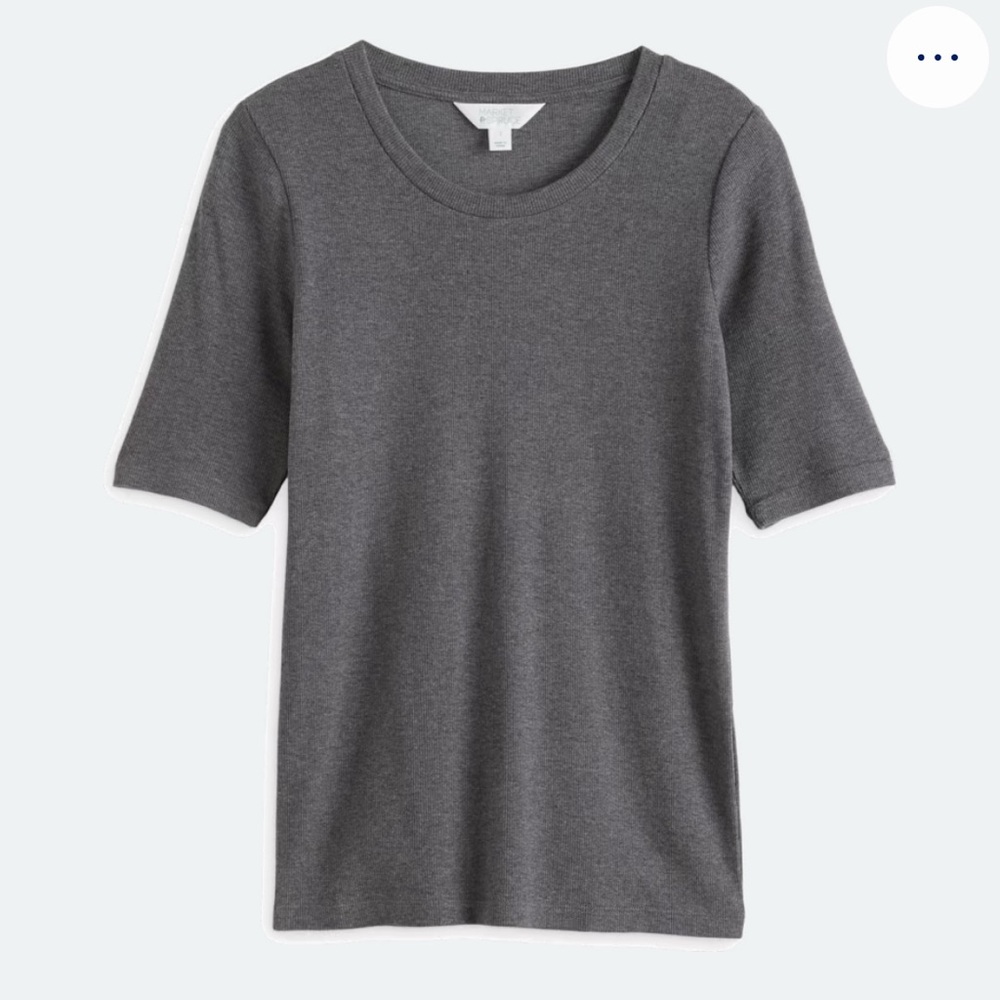 Market & Spruce Gray Short Sleeve Tee